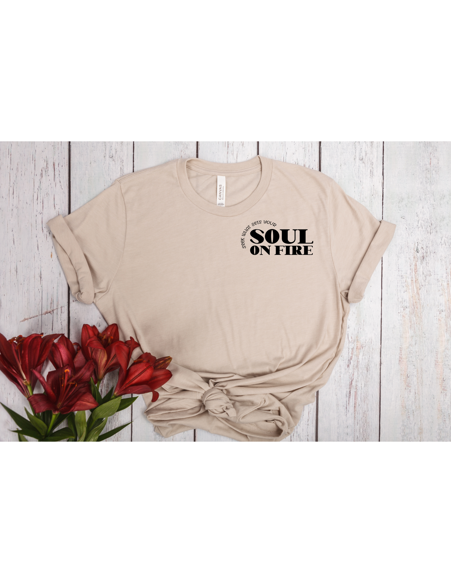 Soul on fire t-shirt