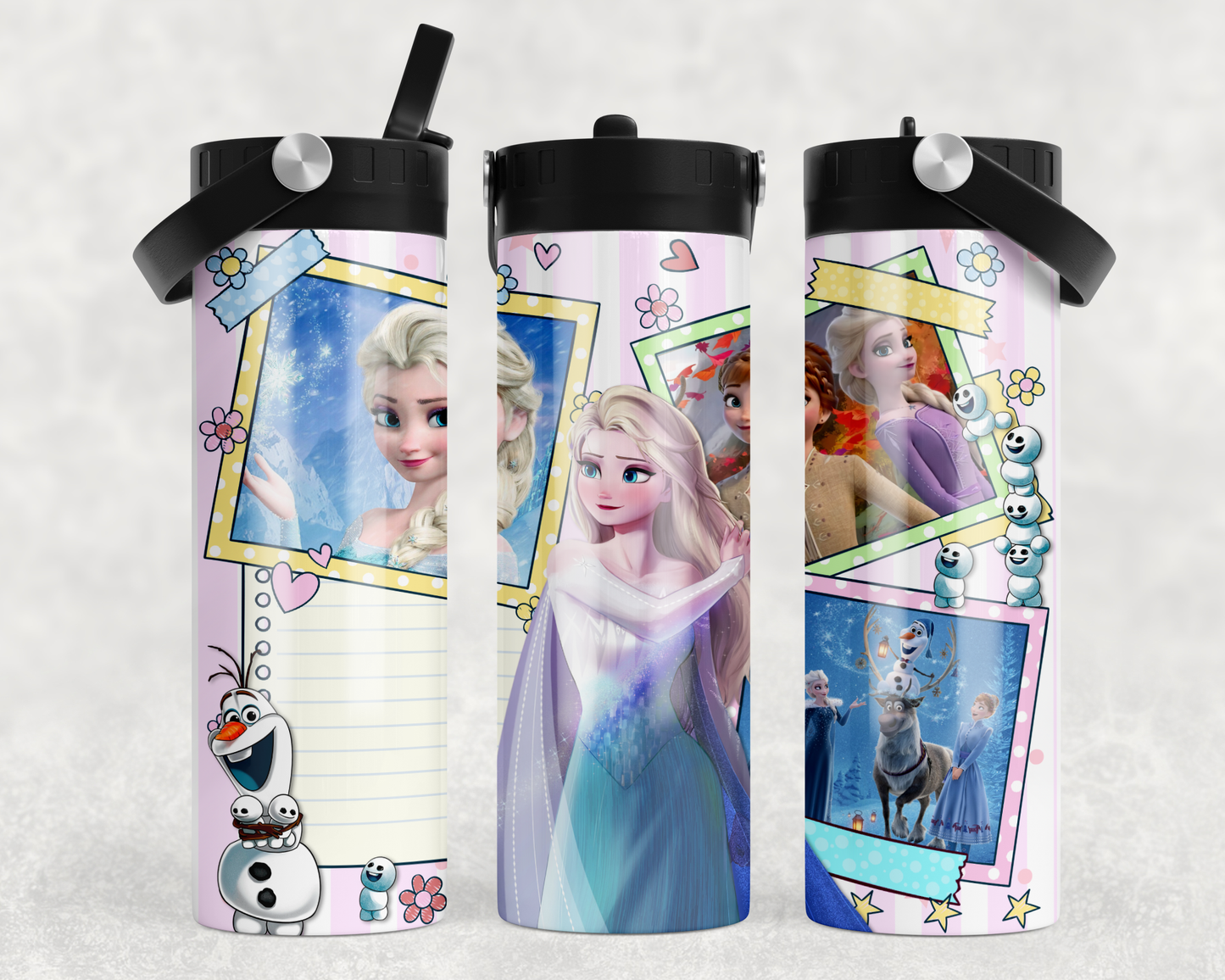 Personalized Elsa Water bottle