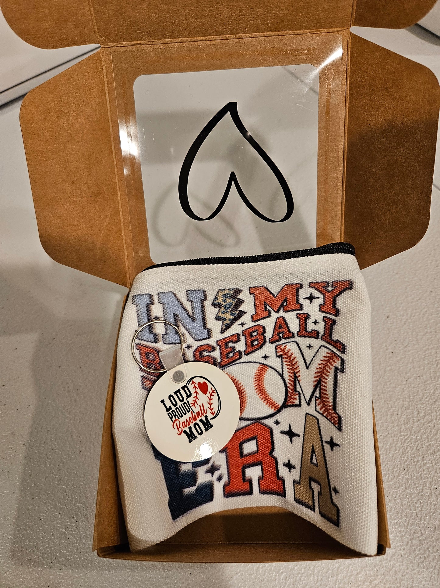 Baseball mom gift box
