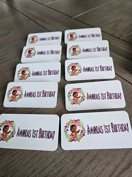 Pins for any occasion personalized (10)