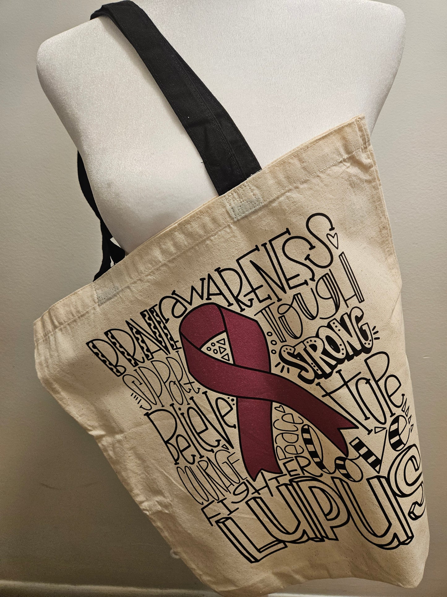 Lupus Statement Tote bag