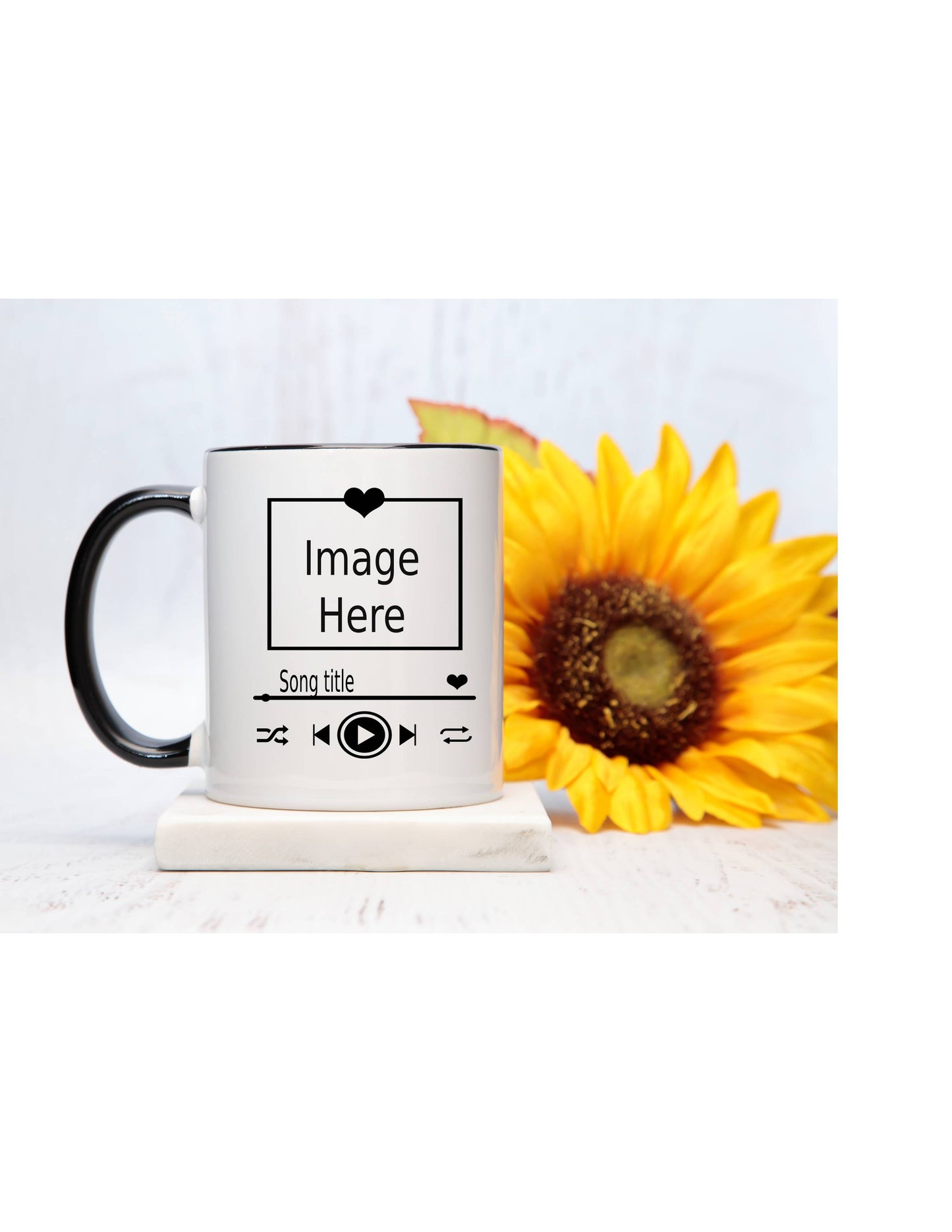 Heart Music Mug